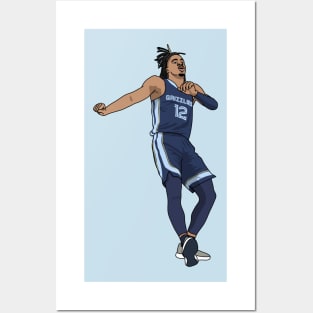 ja morant and the cabbage patch dance Posters and Art